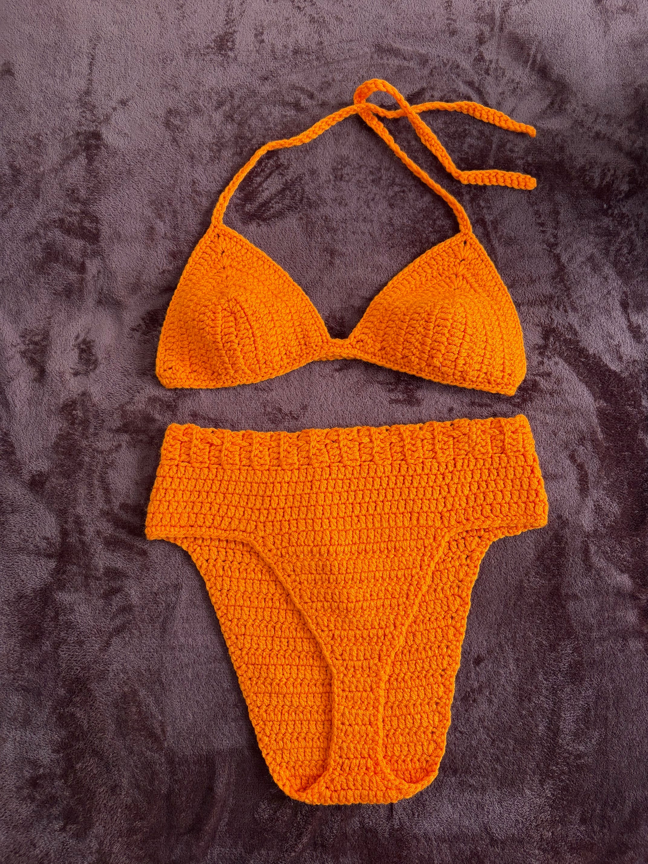 Orange Bikini Set