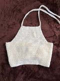 Off-white Halter top